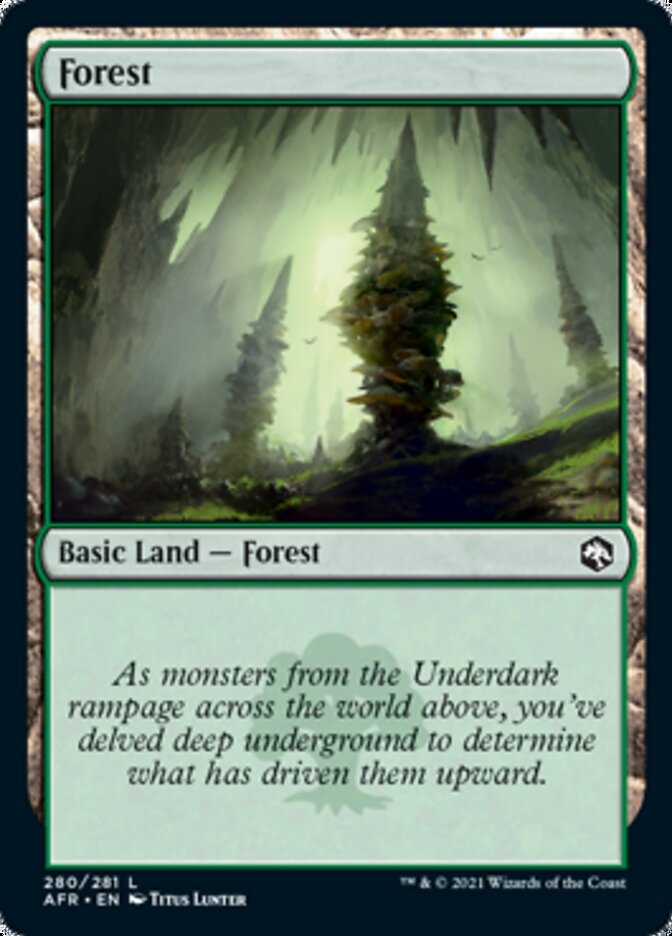 Forest - [Foil] Adventures in the Forgotten Realms (AFR)