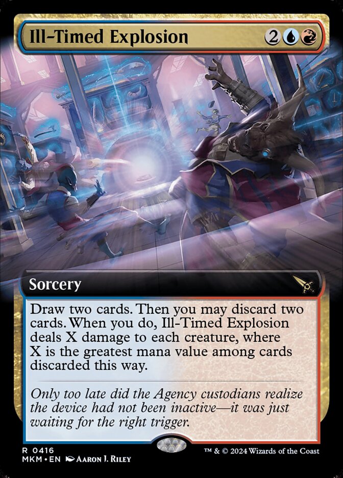 Ill-Timed Explosion - [Extended Art] Murders at Karlov Manor (MKM)