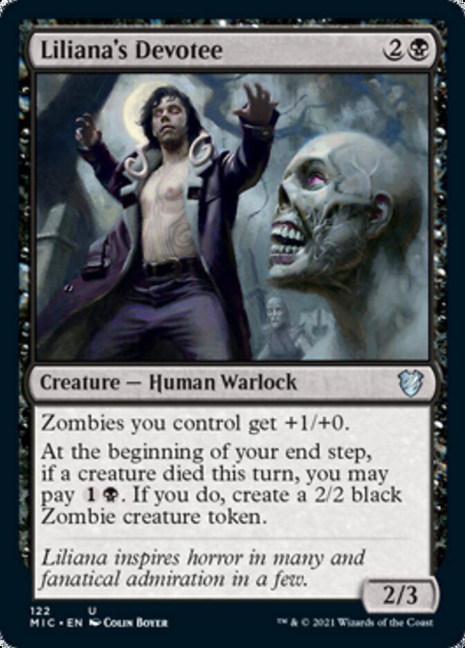 Liliana's Devotee - Midnight Hunt Commander (MIC)