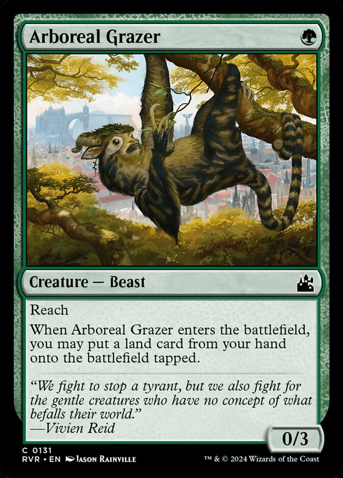 Arboreal Grazer - Ravnica Remastered (RVR)