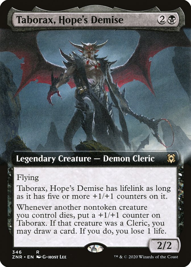 Taborax, Hope's Demise - [Extended Art] Zendikar Rising (ZNR)