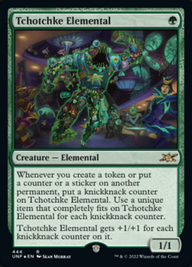 Tchotchke Elemental - [Galaxy Foil] Unfinity (UNF)