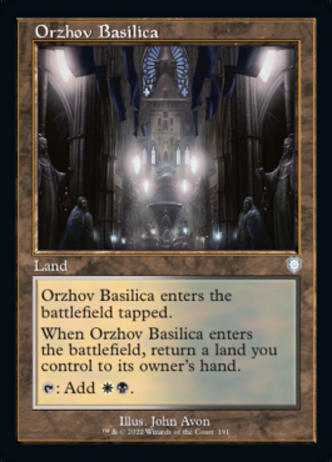 Orzhov Basilica - The Brothers' War Commander (BRC)