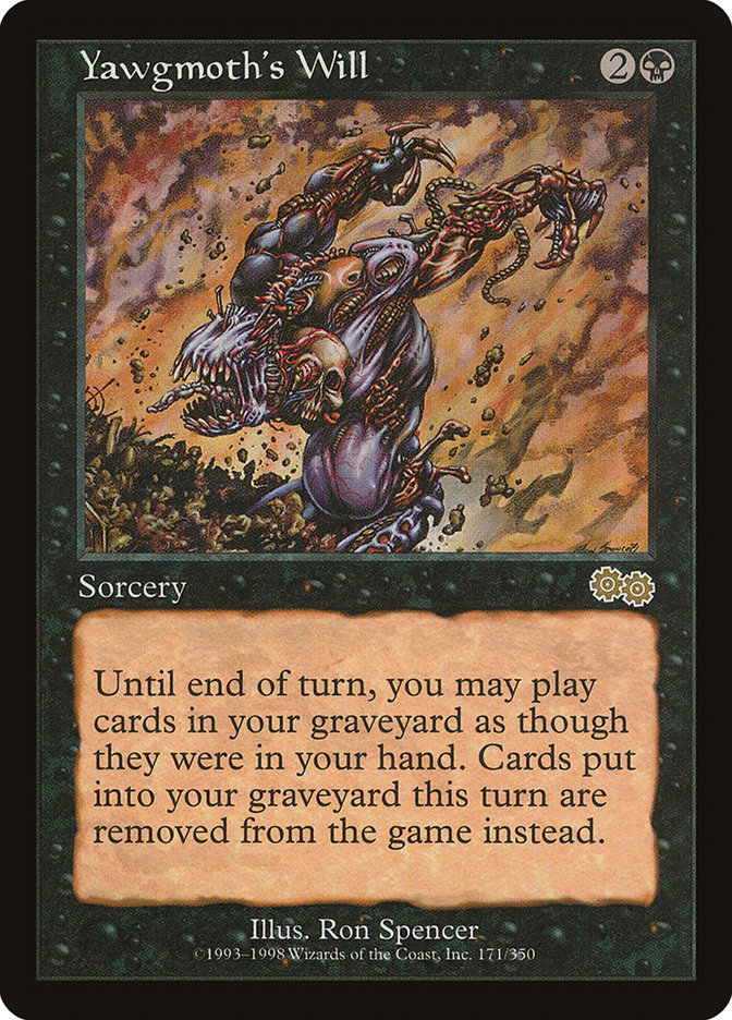 Yawgmoth's Will - [Retro Frame] Urza's Saga (USG)