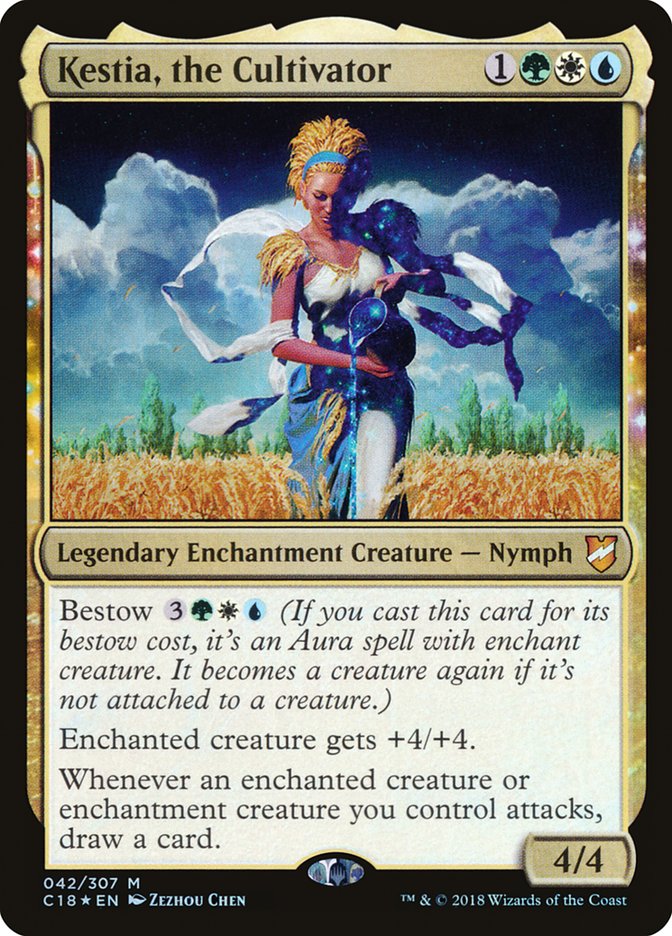 Kestia, the Cultivator - [Foil] Commander 2018 (C18)