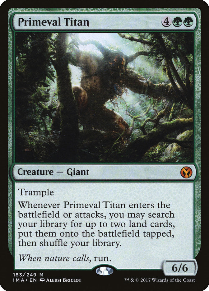 Primeval Titan - [Foil] Iconic Masters (IMA)