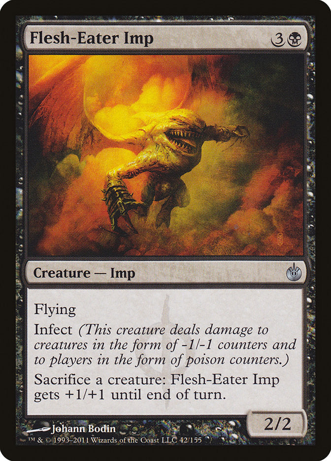Flesh-Eater Imp - [Foil] Mirrodin Besieged (MBS)