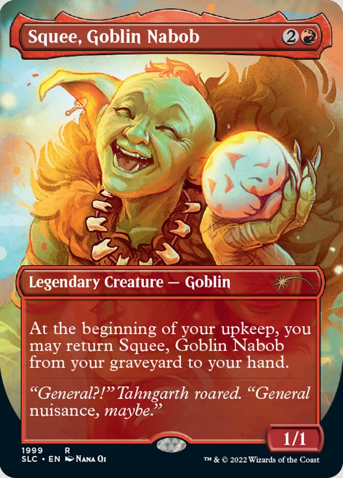 Squee, Goblin Nabob - [Foil, Borderless] Secret Lair 30th Anniversary Countdown Kit (SLC)