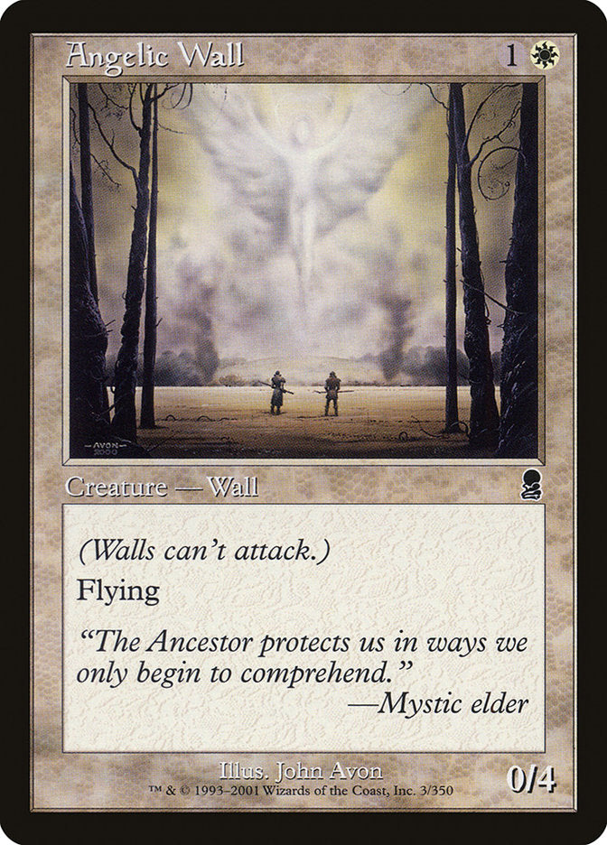 Angelic Wall - [Foil, Retro Frame] Odyssey (ODY)