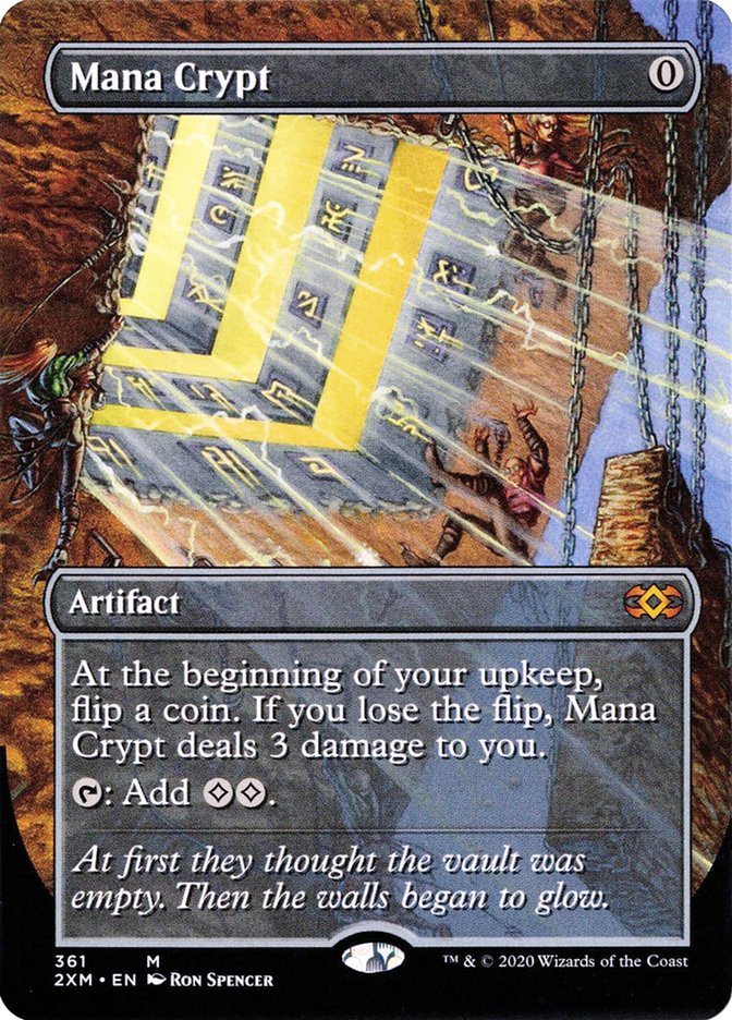 Mana Crypt - [Borderless] Double Masters (2XM)