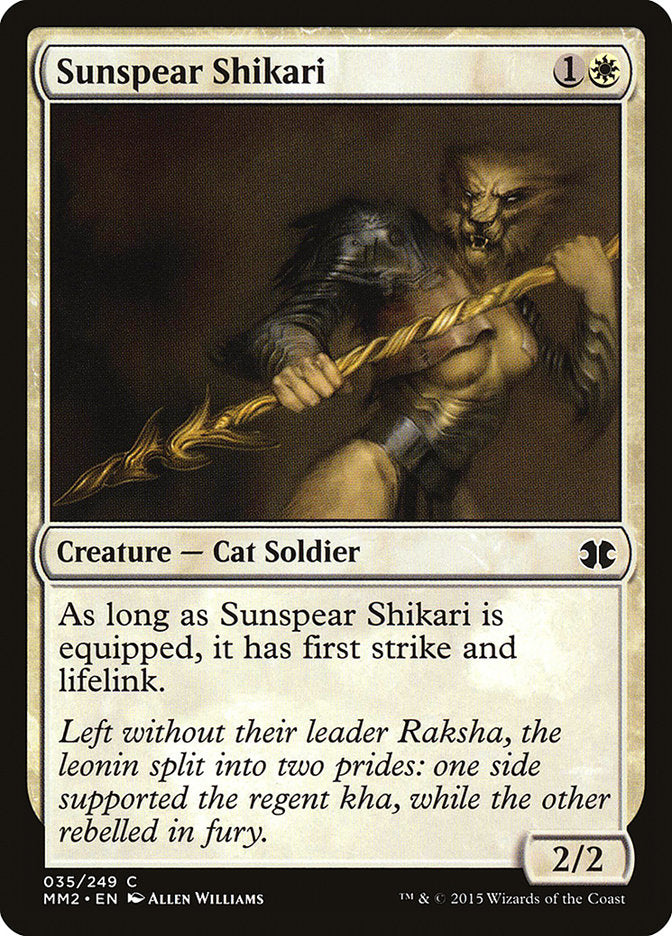 Sunspear Shikari - [Foil] Modern Masters 2015 (MM2)