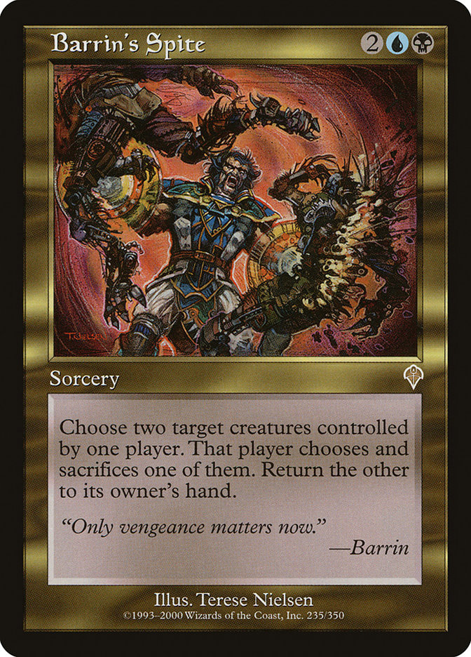 Barrin's Spite - [Foil, Retro Frame] Invasion (INV)
