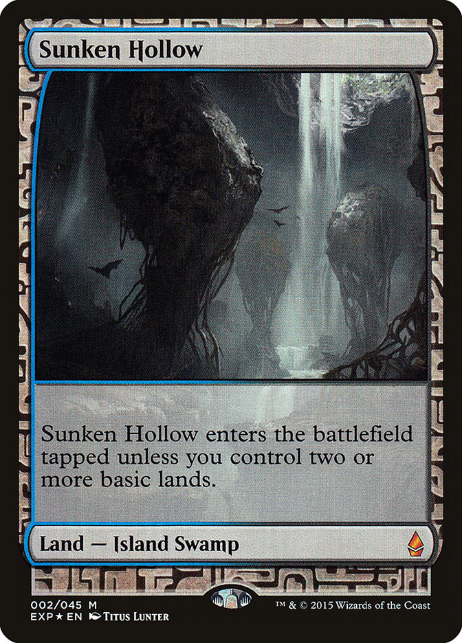 Sunken Hollow - [Foil] Zendikar Expeditions (EXP)