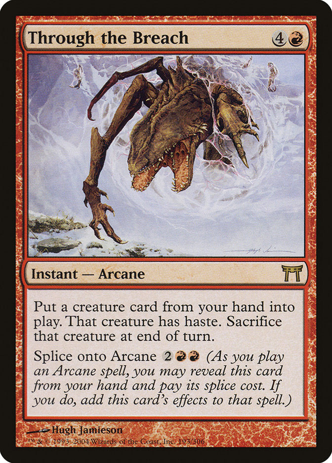 Through the Breach - [Foil] Champions of Kamigawa (CHK)