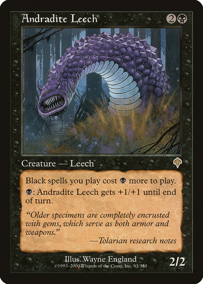 Andradite Leech - [Foil, Retro Frame] Invasion (INV)