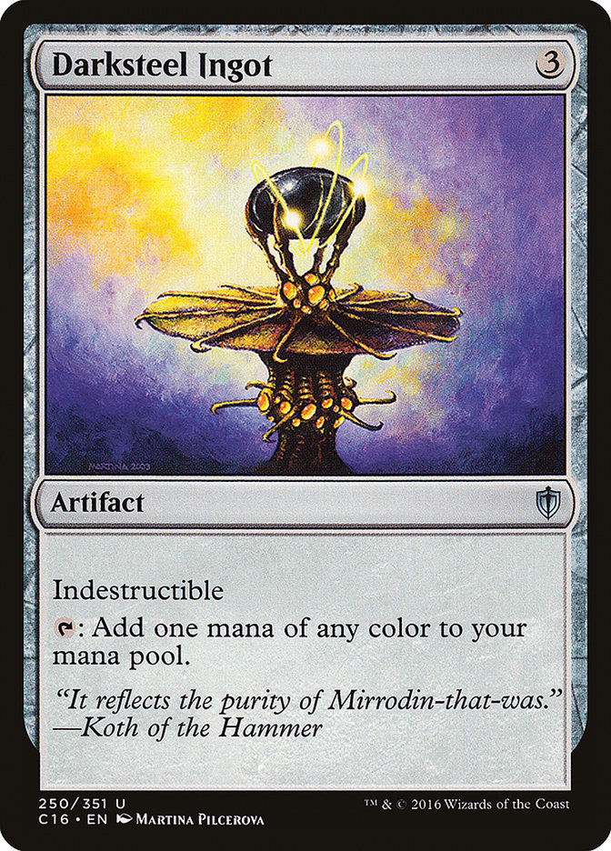 Darksteel Ingot - Commander 2016 (C16)