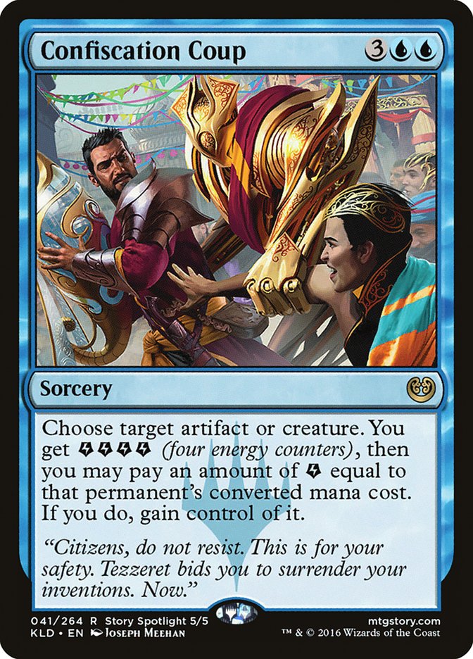 Confiscation Coup - [Foil] Kaladesh (KLD)
