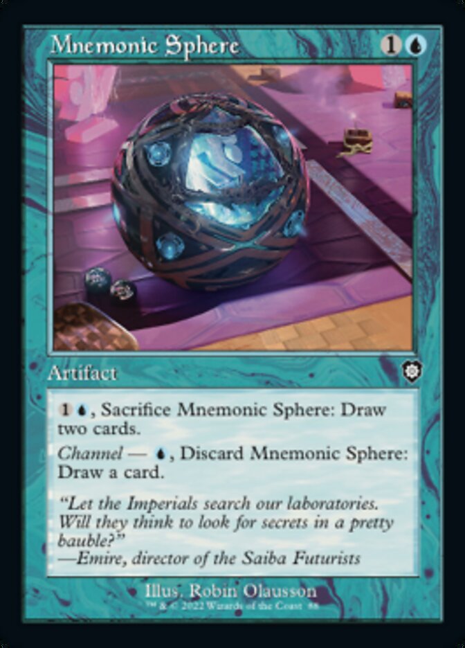 Mnemonic Sphere - The Brothers' War Commander (BRC)