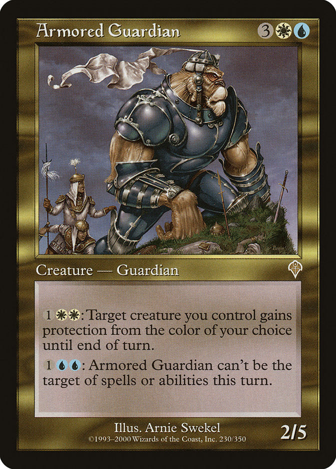 Armored Guardian - [Foil, Retro Frame] Invasion (INV)