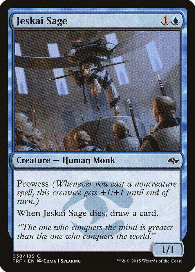 Jeskai Sage - [Foil] Fate Reforged (FRF)