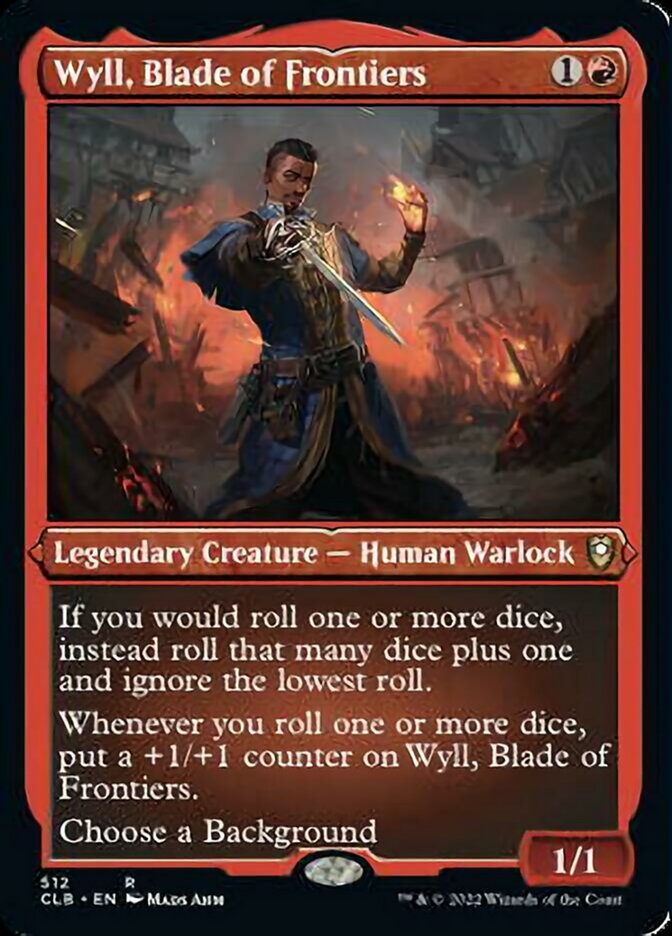 Wyll, Blade of Frontiers - [Etched Foil] Commander Legends: Battle for Baldur's Gate (CLB)