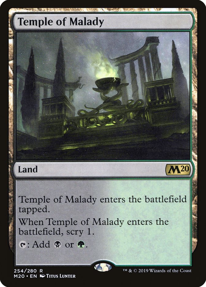 Temple of Malady - [Foil] Core Set 2020 (M20)