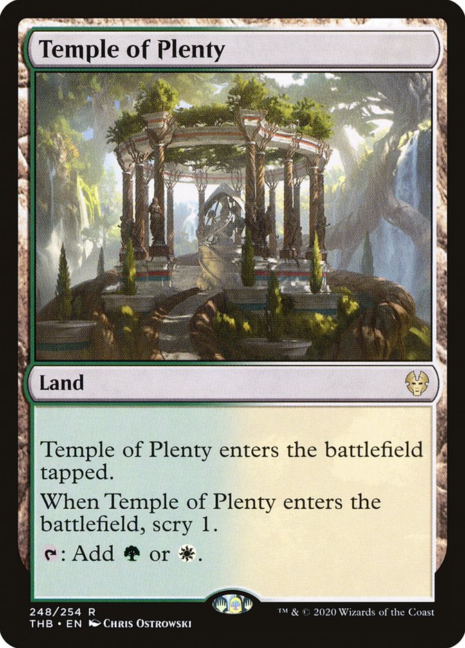 Temple of Plenty - Theros Beyond Death (THB)