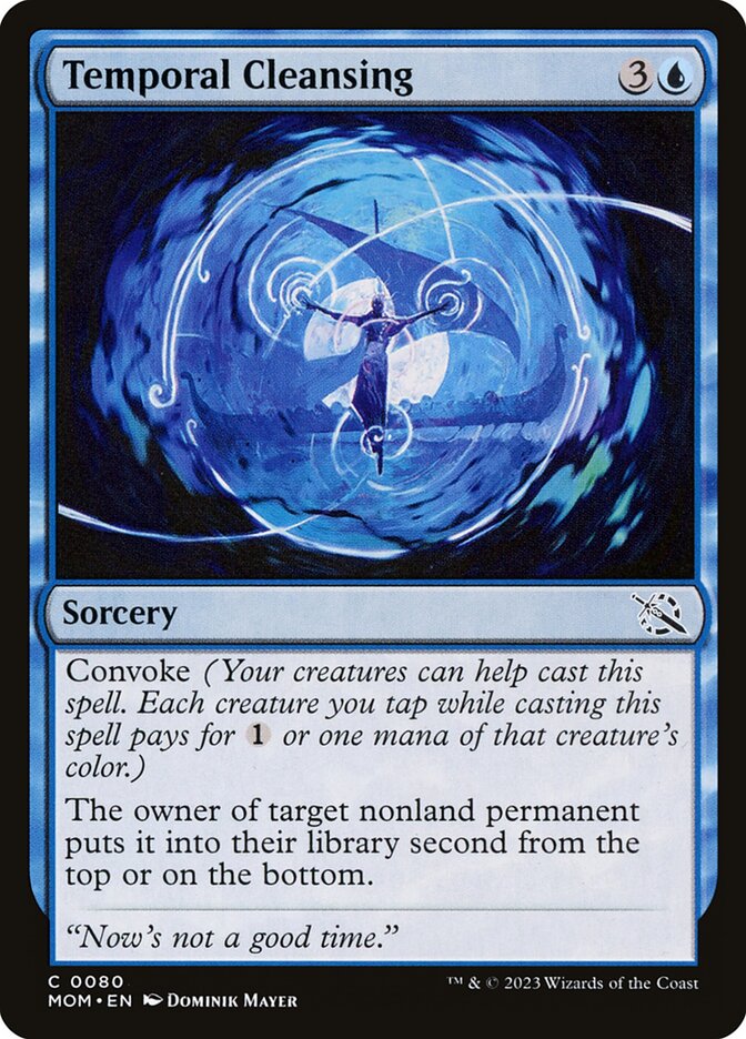 Temporal Cleansing - [Foil] March of the Machine (MOM)