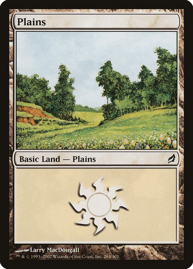 Plains (284) - [Foil] Lorwyn (LRW)
