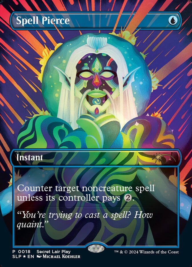 Spell Pierce - [Foil, Promo] Secret Lair Showdown (SLP)