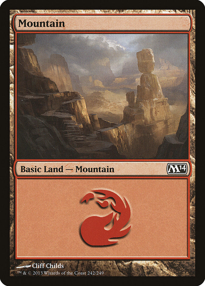 Mountain (242) - Magic 2014 (M14)