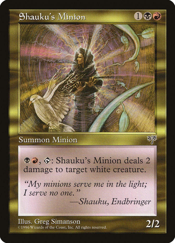 Shauku's Minion - Mirage (MIR)
