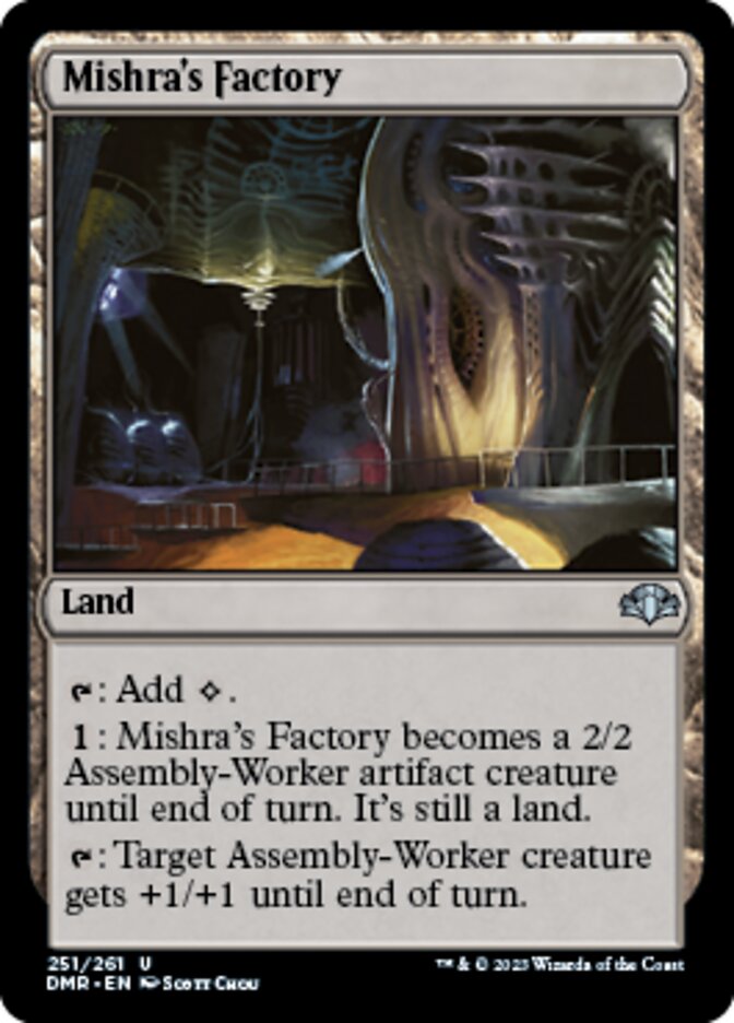 Mishra's Factory - [Foil] Dominaria Remastered (DMR)