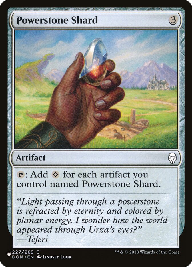 Powerstone Shard - The List (PLIST)
