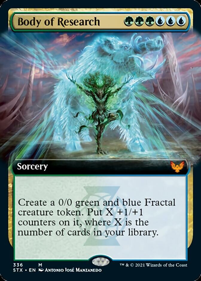 Body of Research - [Foil, Extended Art] Strixhaven: School of Mages (STX)