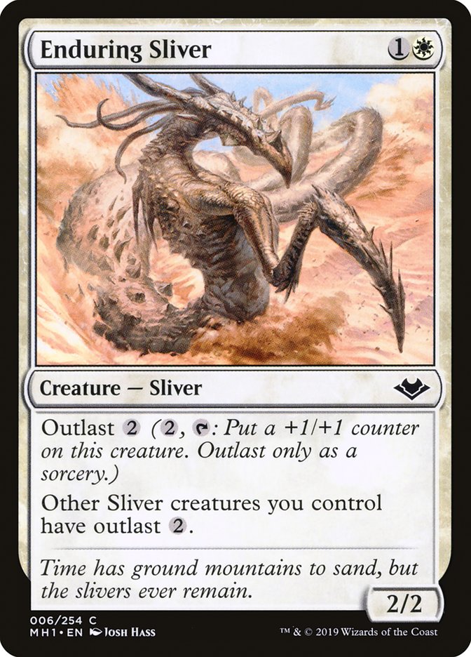 Enduring Sliver - [Foil] Modern Horizons (MH1)