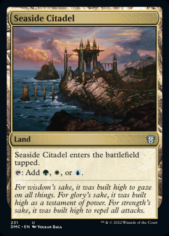 Seaside Citadel - Dominaria United Commander (DMC)