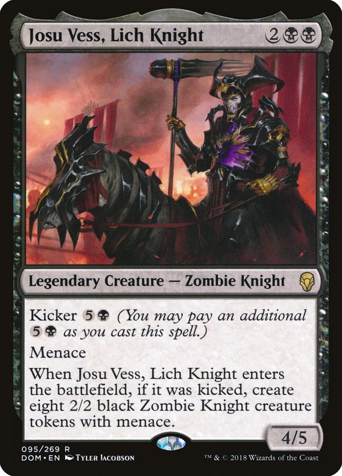 Josu Vess, Lich Knight - [Foil] Dominaria (DOM)