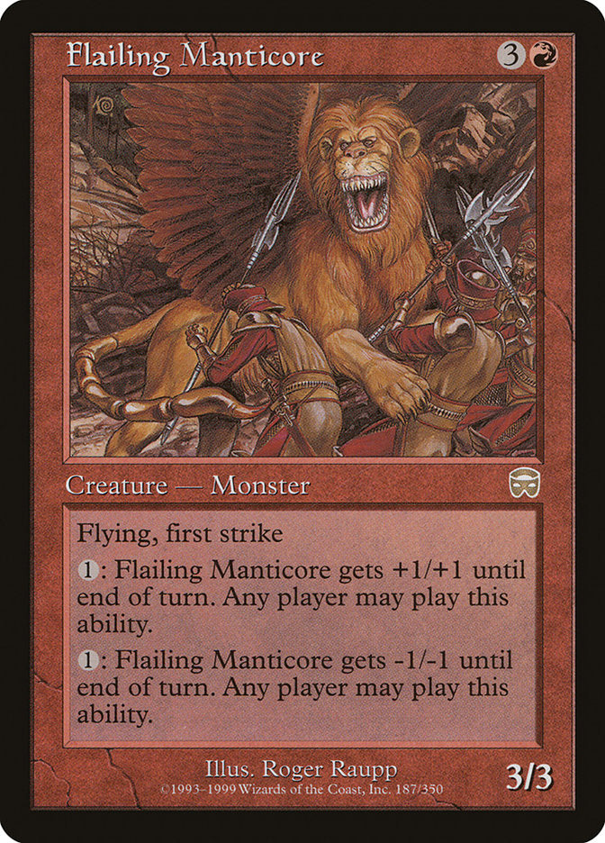 Flailing Manticore - Mercadian Masques (MMQ)
