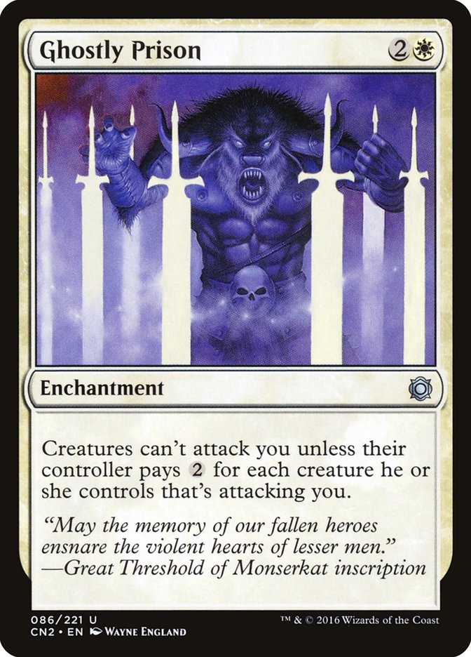 Ghostly Prison - [Foil] Conspiracy: Take the Crown (CN2)