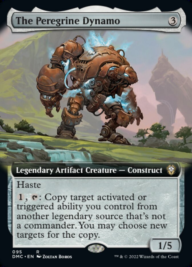 The Peregrine Dynamo - [Foil, Extended Art] Dominaria United Commander (DMC)