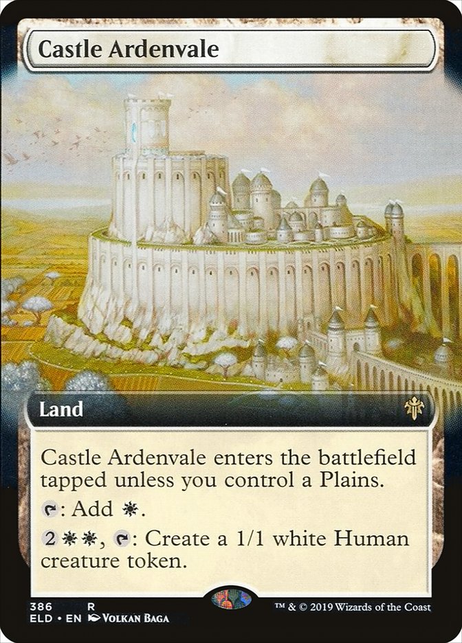Castle Ardenvale - [Foil, Extended Art] Throne of Eldraine (ELD)