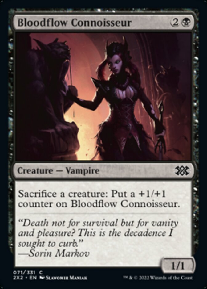 Bloodflow Connoisseur - [Foil] Double Masters 2022 (2X2)