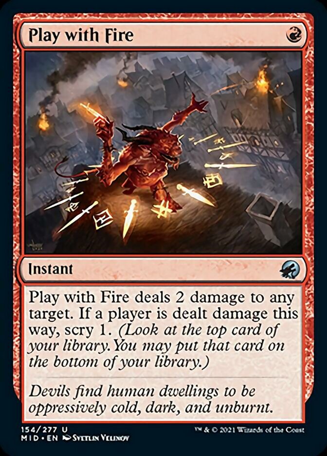 mid cards mtg Play with Fire