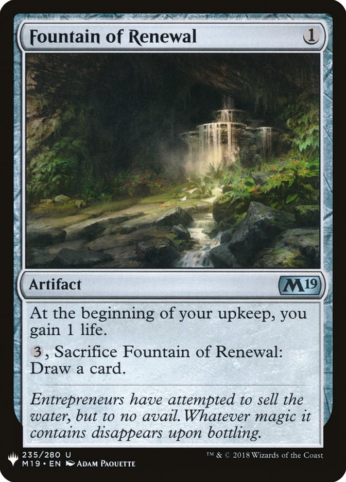 Fountain of Renewal - Mystery Booster (MB1)