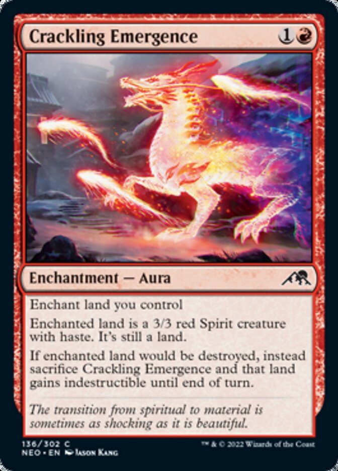 Crackling Emergence - [Foil] Kamigawa: Neon Dynasty (NEO)