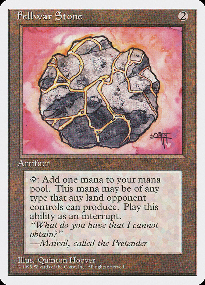 Fellwar Stone - Fourth Edition (4ED)