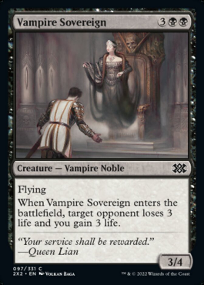 Vampire Sovereign - Double Masters 2022 (2X2)