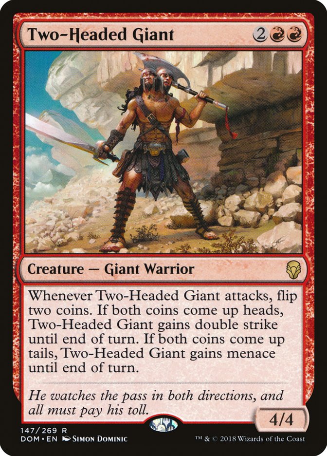 Two-Headed Giant - [Foil] Dominaria (DOM)