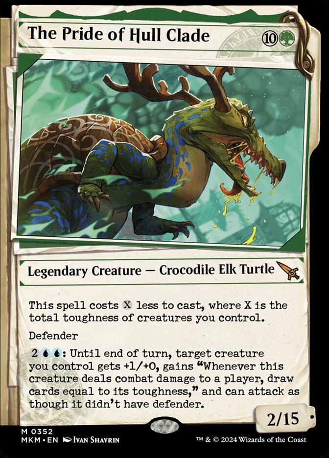 The Pride of Hull Clade - [Foil, Dossier] Murders at Karlov Manor (MKM)